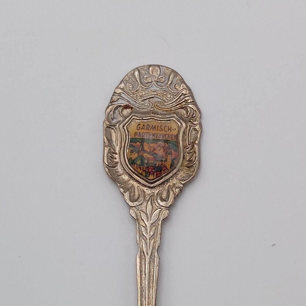Vintage Garmisch Partenkirchen Souvenir Spoon